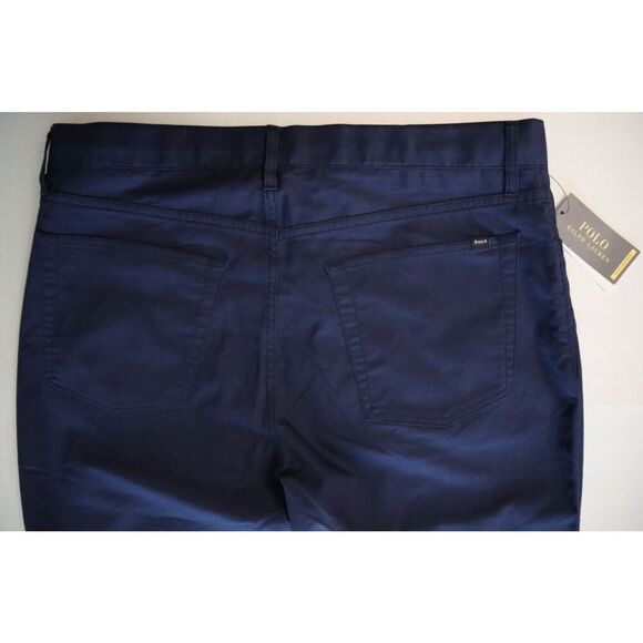 Polo Ralph Lauren Men Sz 34x32 Navy Blue Performance Golf Tailored Fit Pants - Picture 8 of 11